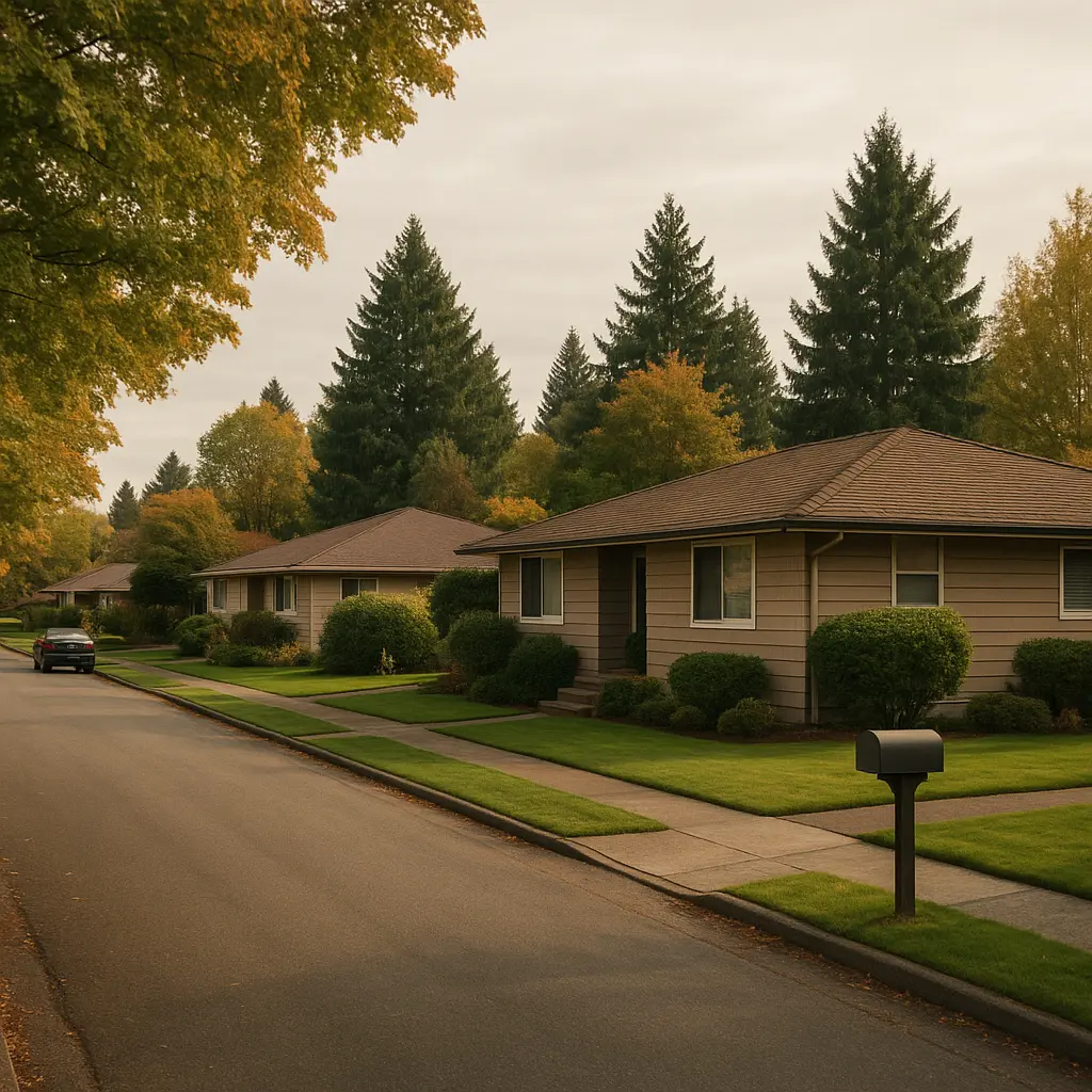 Sell my house fast Renton WA - residential neighborhood in the Highlands with family homes