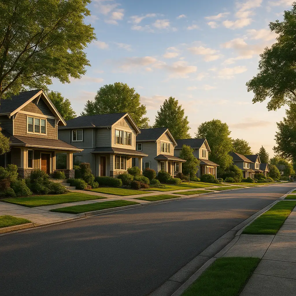 Sell my house fast King County WA - residential neighborhood in Seattle area